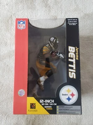 Boneco Mcfarland Sportspicks 12" Jerome "The Bus" Bettis Steelers palhetas esportivas - Imagem 1 de 2