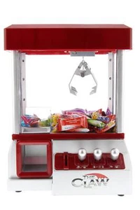 The Claw Toy Grabber Machine With LED Lights - Red - Picture 1 of 9