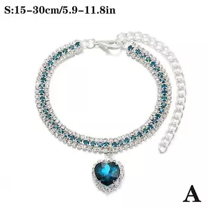 Collar de diamantes de imitación para perro gato cachorro cristal mascotas blingBEST - Imagen 1 de 16