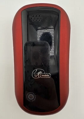 Teléfono Doro Virgin Mobile - Teléfono Abatible Rojo y Negro SIN PROBAR Foto 1 de 4