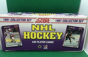 1991 SCORE NHL HOCKEY COMPLETE 440-CARD FACTORY SET - DOMINIK HASEK RC - Picture 1 of 4