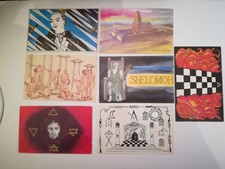 LOTS OF 7 COLLECTIBLE POSTCARDS - PUBLISHER - FIRENZE 1989 - SEE PHOTO 