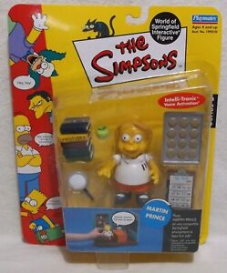 NOS Playmates The Simpsons Interactive Figure Martin Prince