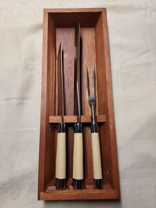 CARVEL HALL Carving Set With Storage Tray - Picture 1 of 10