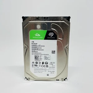 Seagate BarraCuda ST1000DM014 1TB 3.5" Internal Hard Drive SATA III 6Gb/s - Afbeelding 1 van 6