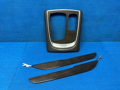 💎2016-2019 BMW 740i palanca de cambios central izquierda y derecha selecto juego de madera OEM Foto 1 de 4