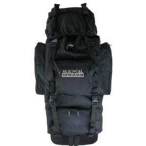 Tactical Military Camo Bag Molle Hunting 100L Waterproof Outdoor Travel Backpack - Picture 1 of 21