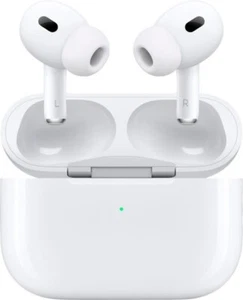 Apple AirPods Pro 2. Gen - MagSafe Ladecase (USB‐C) WEISS (NEU: VERBEULTE BOX) - Bild 1 von 6