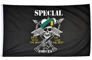 Desorden de fuerzas especiales con mejor troquel como resto 2X3 ft BANDERA calidad superior vendedor de EE. UU. - Imagen 1 de 4