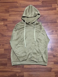 SHEIN Women's EZwear Love Never Fails Graphic Pocket Drawstring Hoodie Small - Picture 1 of 3