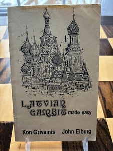 THE LATVIAN GAMBIT MADE EASY Vintage - Picture 1 of 2