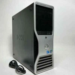 Dell Precision T3500 MT Two Intel Xeon W3503 CPU @ 2.40GHz 4GB 240GB SSD - Picture 1 of 4
