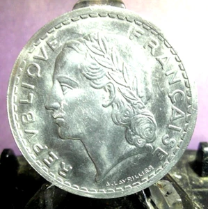 MONEDA FRANCESA DE 5 FRANCOS 1945 CIRCULADA (52025) - Imagen 1 de 6
