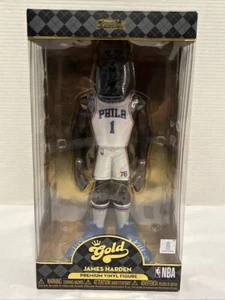 Funko Pop Gold NBA 76ers James Harden Premium Vinyl Figur - Bild 1 von 6