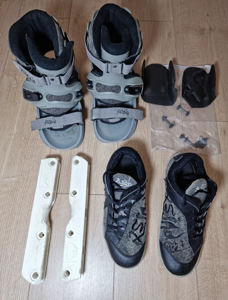 XSJADO Agressive Inliner Größe 43 - 48 Footwraps 43 Größe L Retro Inline Skates - Bild 1 von 4