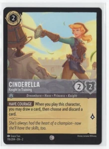 Disney Lorcana Floodborn Cinderella 176/204 Common NON-FOIL - Picture 1 of 2