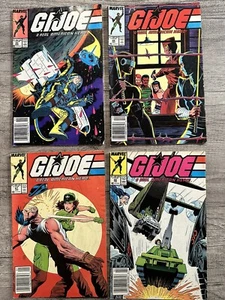 G.I. Joe A Real American Hero Lot (4) #65,66,67, 68 (1988) Marvel Comics - Picture 1 of 15