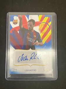 Ivan Rakitic 2025 Topps Barcelona 125 Anniversary Legacy Lines Auto Blue /75 - Bild 1 von 2