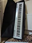 Yamaha P125 White Digital Piano With Metal Stand, Sustain Pedal And Carry Case