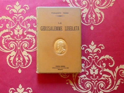 La Gerusalemme Liberata Torquato Tasso 1895 Hoepli	 - Immagine 1 di 4