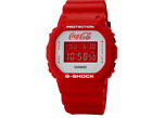 Montre-bracelet homme rouge blanc Casio G Shock Coca Cola édition limitée neuve