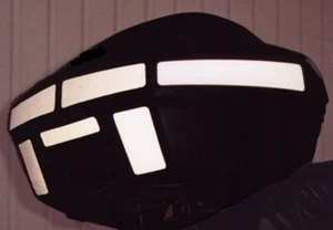 Top Case Black Reflective Tape Kit for BMW R1100RT R1150RT & RS for System Cases - Bild 1 von 2