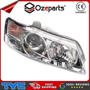 RH Right Head Light Lamp Projector Chrome For Holden Commodore VY Berlina 02~04 - Picture 1 of 5