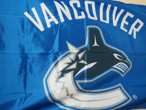 Vancouver Canucks Flag Cover