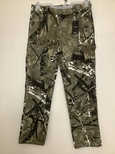 Forever 21 Men's Camo  Straight Leg Jeans size 30 High Rise Relax Hip New - Picture 1 of 24