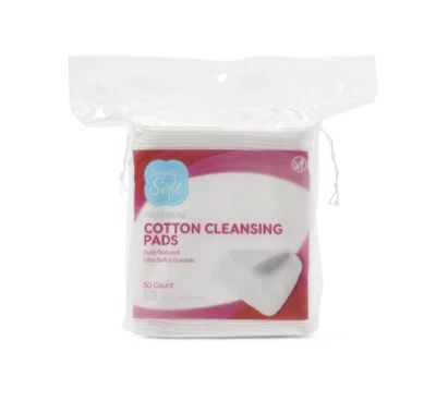 Almohadillas de limpieza de algodón Jumbo premium, 100 % algodón puro, grandes 3,5 €? X 4.5Â€? Cuna Foto 1 de 4