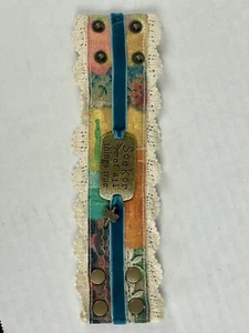 Kelly Rae Roberts Seeker of All Things True Cuff Bracelet from Demdaco FREE SHIP - Picture 1 of 7