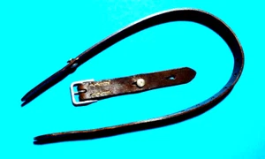 WWII German Helmet leather chinstrap G.Schiell,Loburg 1937 - Picture 1 of 6