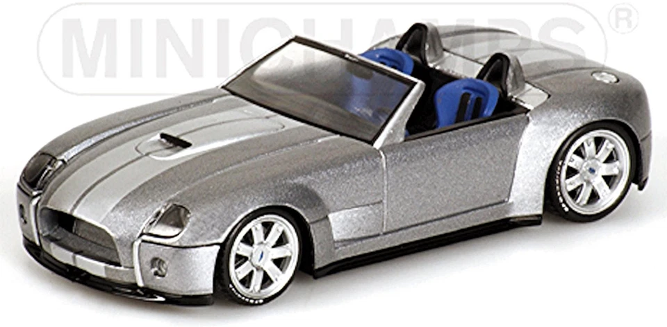 Ford Shelby Cobra Concept Car 2004 grau grey metallic 1:43 Minichamps - Bild 1 von 1