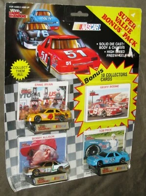 Racing Champions Super Value Pack Эрни Ирван, Бобби Эллисон, Том Пек - новый в коробке - Изображение 1 из 4