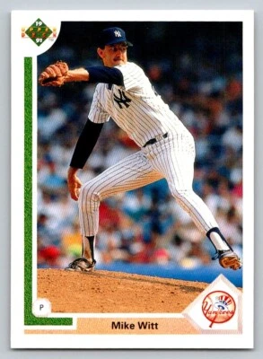 1991 Upper Deck - Mike Witt #429 - Image 1 of 2