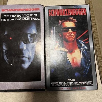 The Terminator (VHS, 1998, Limited Edition) & Terminator 3.  (2 In Lot) - Image 1 of 4