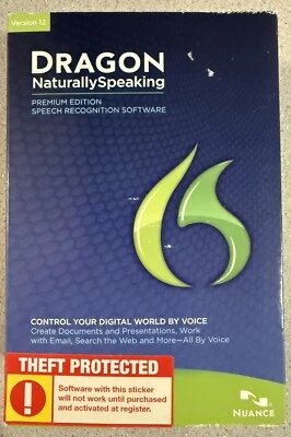 Dragon Naturally Speaking 12 Premium Edition w/Headset Microphone OPEN BOX/ NEW - Image 1 of 4