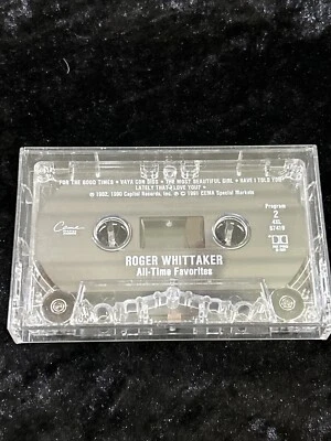 Roger Whittaker: All Time Favorites (cassette 1990 Capitol) No artwork - Image 1 of 3