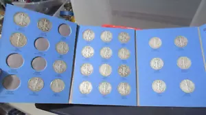 Collezione Estate: Mezzi Dollari Liberty Walking 1937-47, quasi completi, 25 monete - Foto 1 di 6