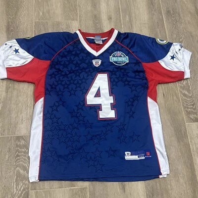 Camiseta Brett Favre Talla 50 Reebok 2008 Pro Bowl Green Bay Packers NFL Auténtica Foto 1 de 4
