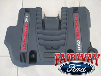 Cubierta de motor de rendimiento Ford EcoBoost Ford Performance 19 a 20 F-150 OEM Ford RAPTOR 3,5 L Foto 1 de 4