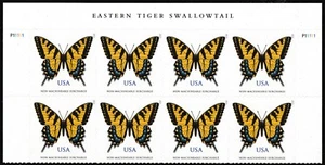 US 4999 Eastern Tiger Swallowtail Butterfly NMS header block 8 MNH 2015 - Picture 1 of 1