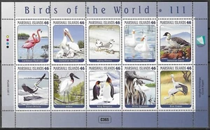 Marshall 2002 Wildlife Fauna Birds of the World III Vögel Animal compl MS MNH - Picture 1 of 1