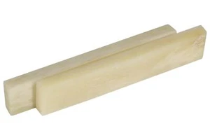 Bone Nut Blanks  Unbleached - 2" x .4" x .14" - 2 pack - Picture 1 of 2