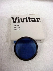 52mm 80A Blue Filter | Vivitar | Nice Shape | $7 | - Picture 1 of 1