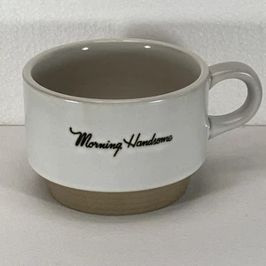 Morning Handsome Hearth & Hand Magnolie Steinzeug Kaffeebecher Bauernhaus 10 Unzen - Bild 1 von 8