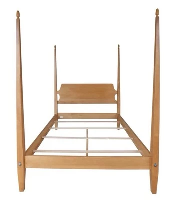 Нетронутый винтажный деревенский цветной плакат Ethan Allen кровать королева 14 56715 отделка 214 - Изображение 1 из 4