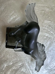 Lalique Grey Kazak Cheval Gris Horse Grey - Picture 1 of 8