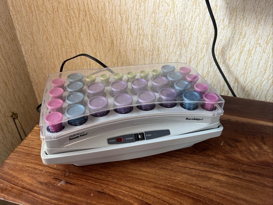 Jilbere De Paris Ceramic Tools Porcelain Pro Series Hot Rollers Set 30 - Image 1 of 1