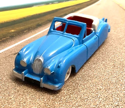 Quiro France Jaguar XK140 Roadster 1955 blau original neuwertig - Bild 1 von 4